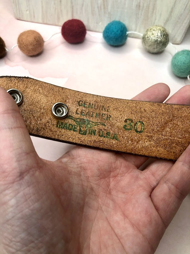 Thumbnail: FAA Leather - Floral Leather Snap Cuff Bracelet