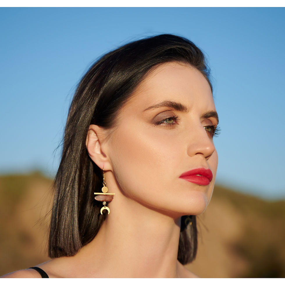 Thumbnail: XTRA by Stacey - The Crescencia Earring