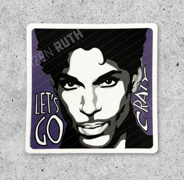 Citizen Ruth - Prince Let's Go Crazy Sticker