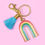 Thumbnail: Little Arrow Shop - Retro Rainbow Keychain