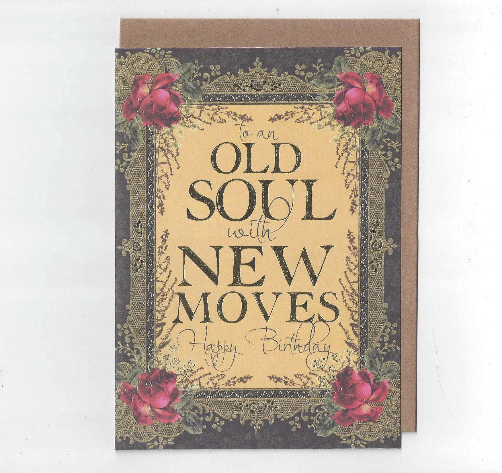 Papaya - Old Soul New Moves Birthday Card