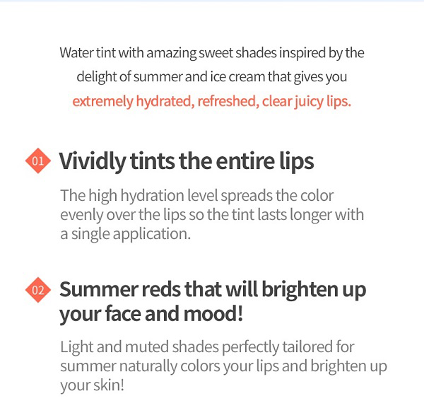 Thumbnail: HOUSE Dear Darling Water Gel Tint 4.5g/0.20oz (ICE CREAM)