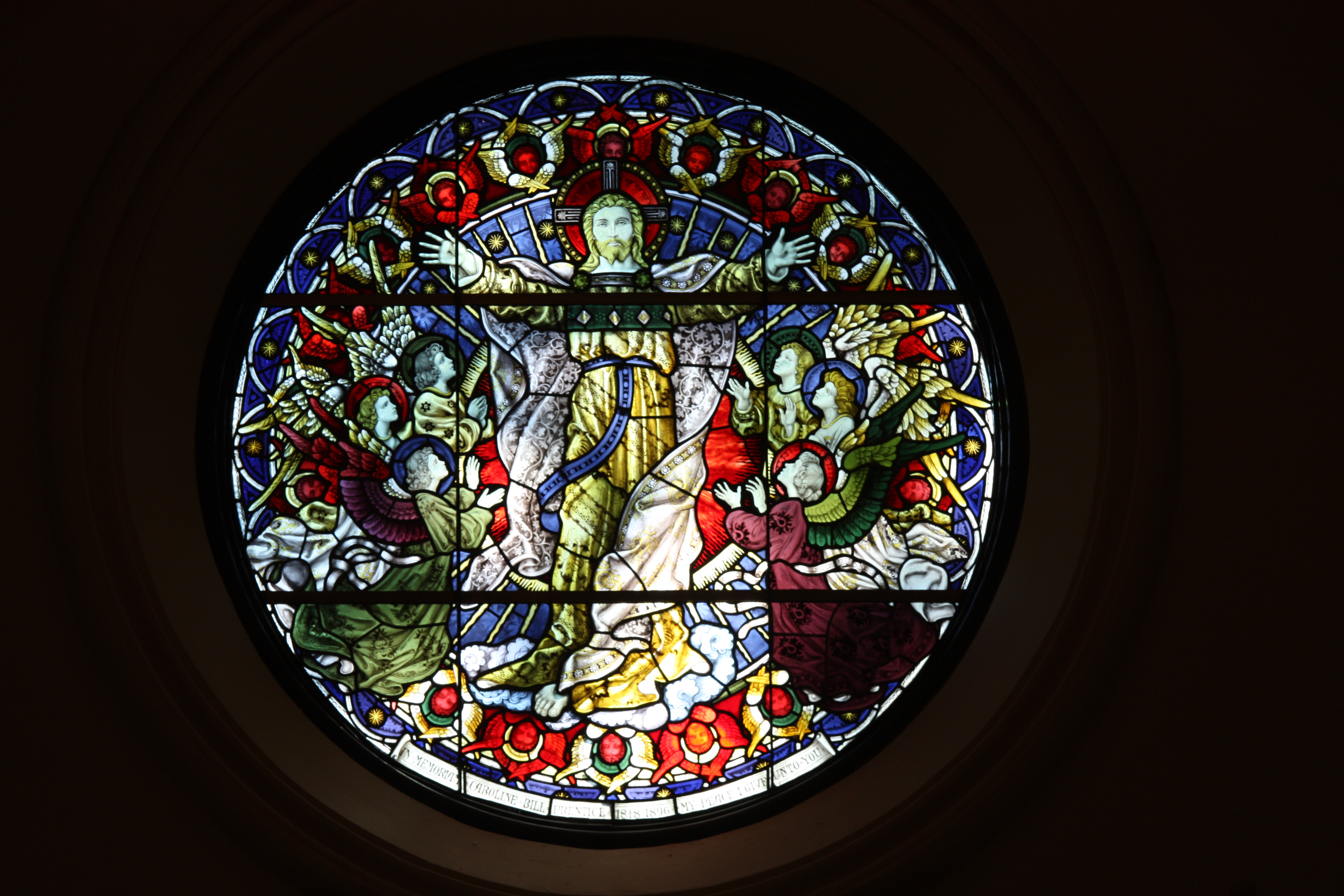 Stained Glass at St. Bernard's Church