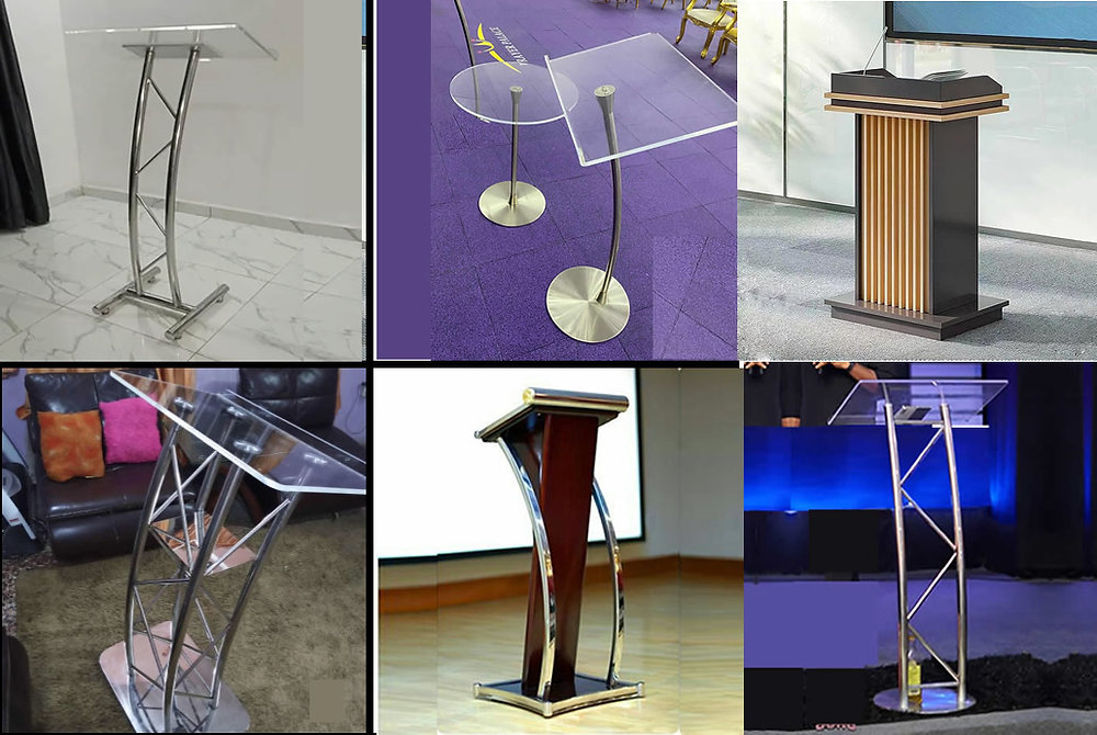 Rent Top-Quality Lecterns in Lagos for Conferences & Ceremonies