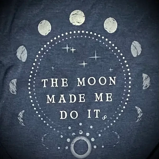 The Moon Made Me Do It Tunic