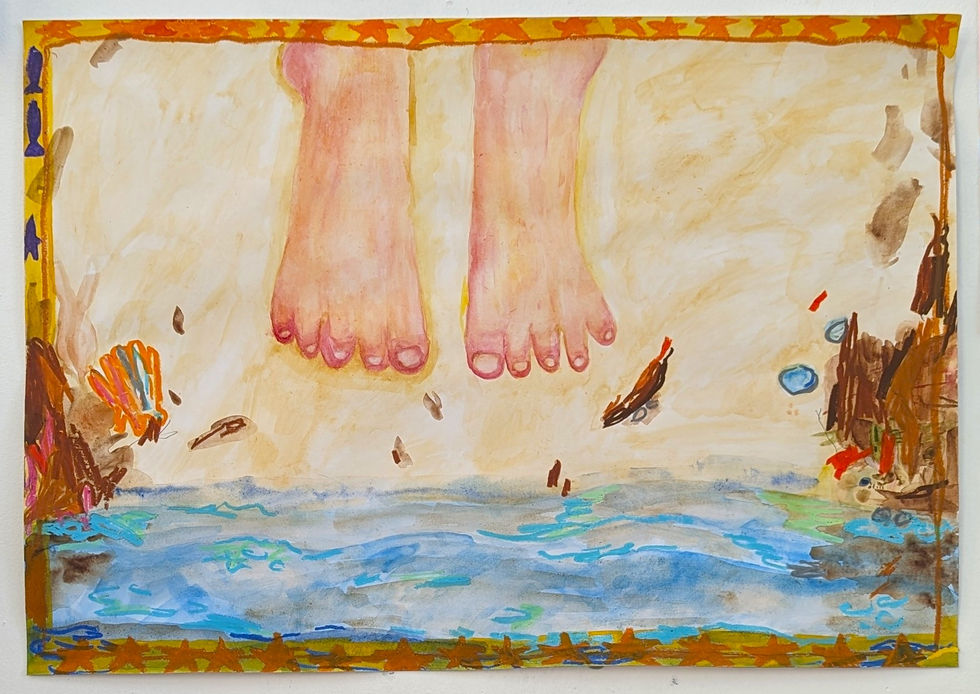 'By the Seaside, Vol 1'
Watercolour on Paper