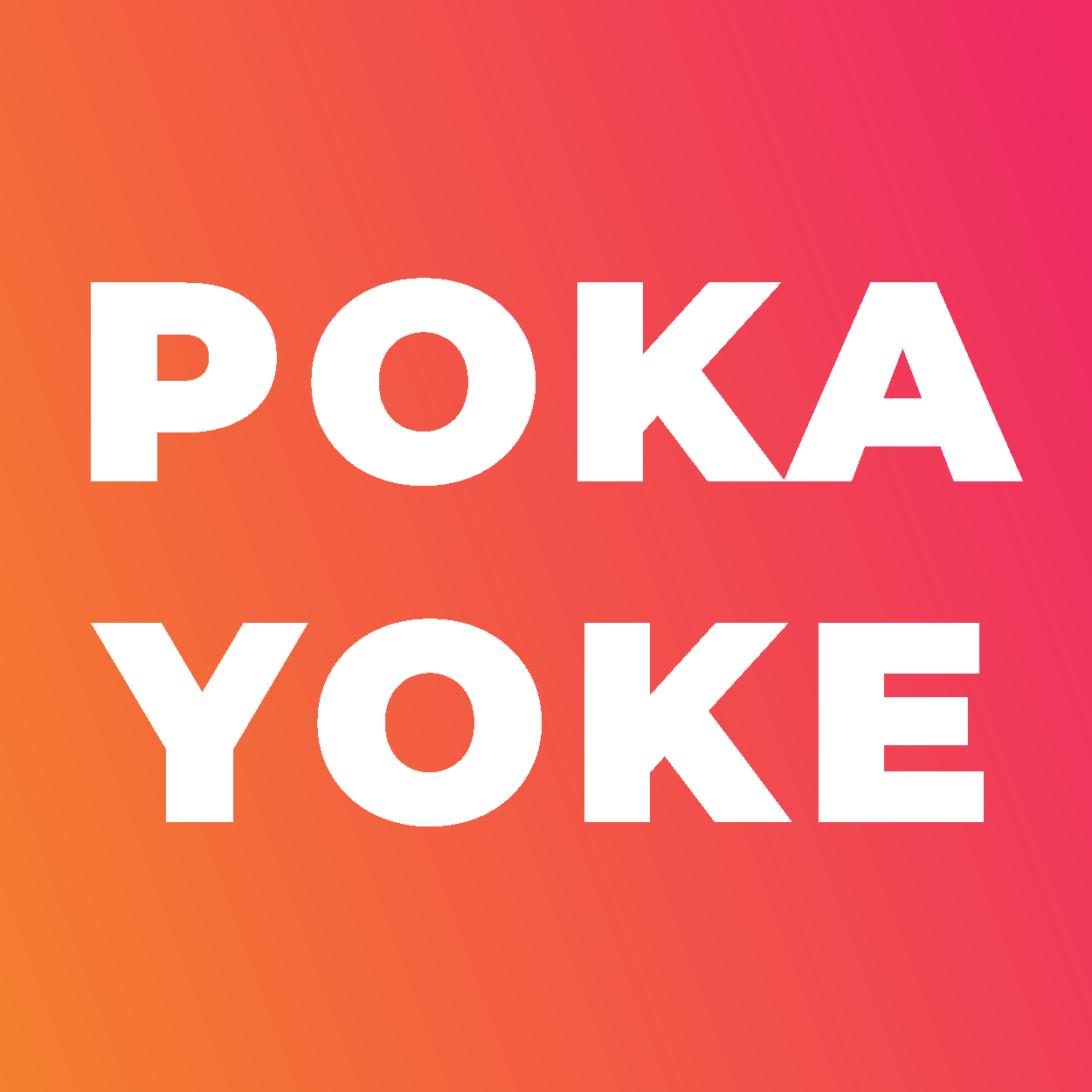 Writer: Poka-Yoke Team
