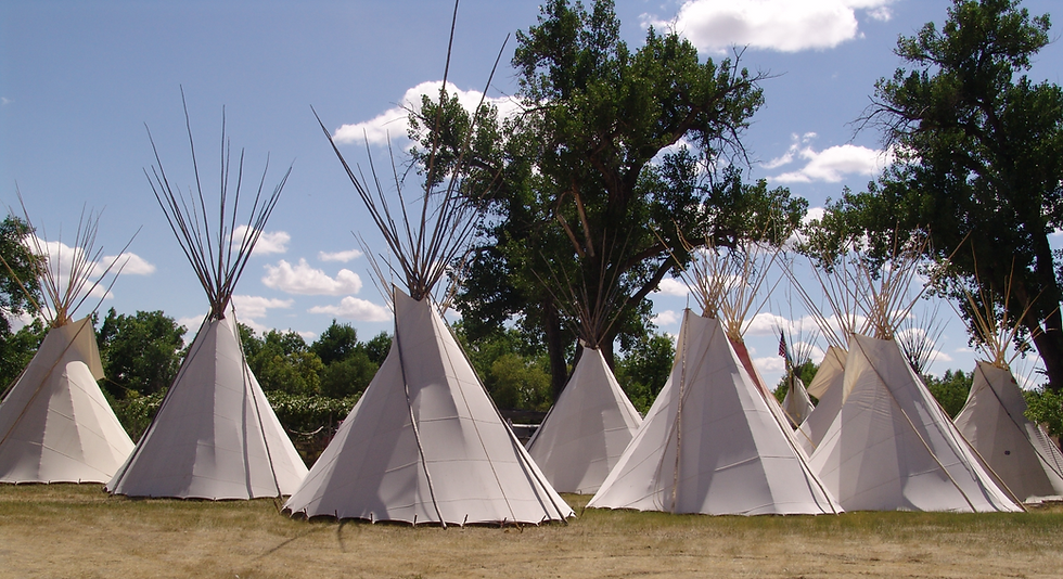 Crow Reservation tipi stays