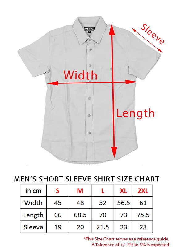 Singapore Size Chart