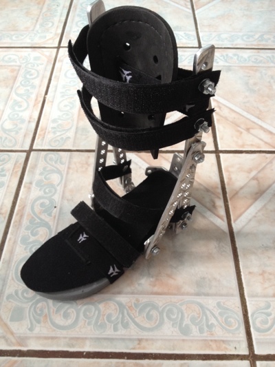 歩行練習の様子