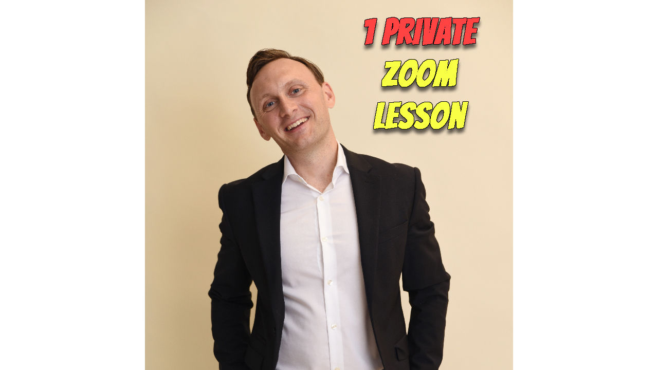 1 Private Zoom Lesson