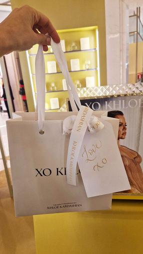 Khloé Kardashian's Fragrance personalisation
