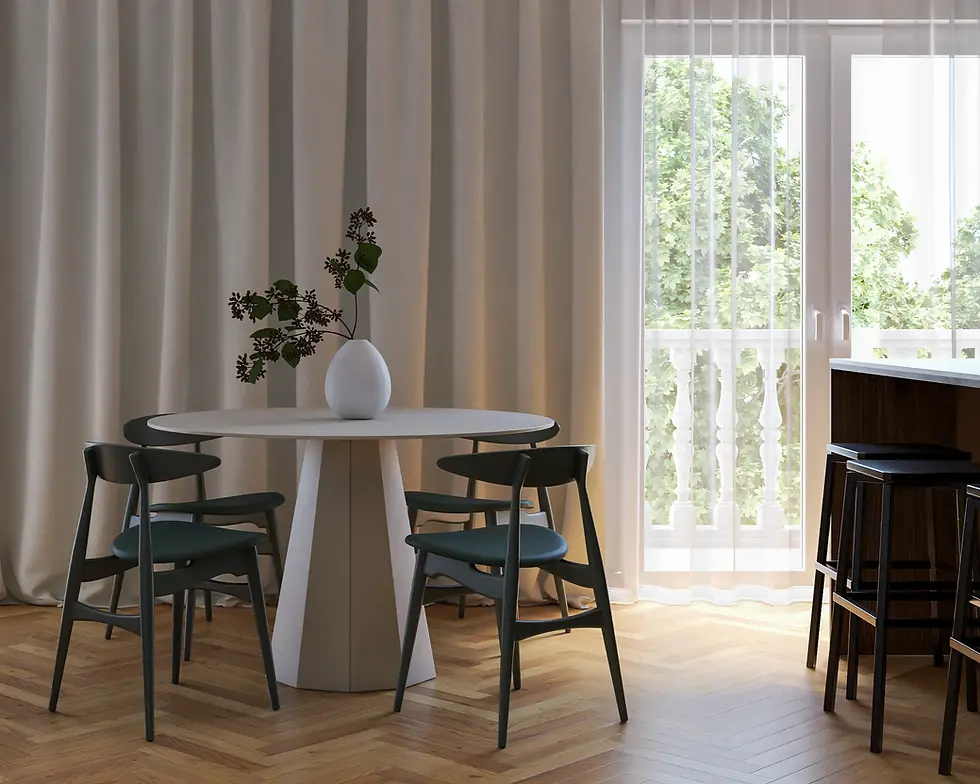 Jadalnia Malachit projekt Host Design Olga Skałka
