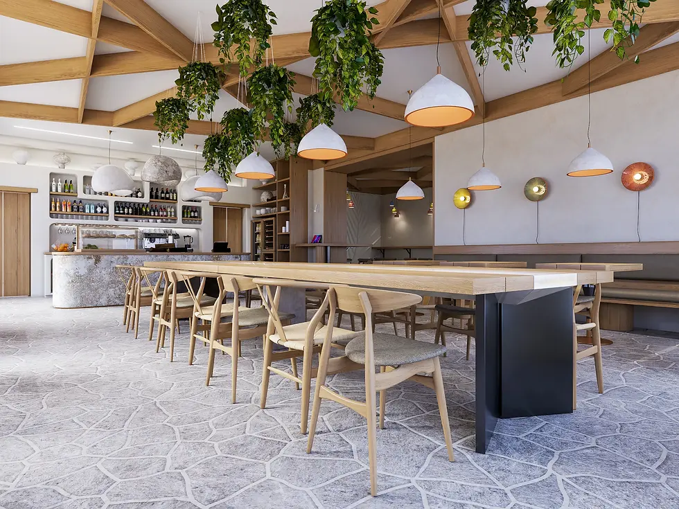 Bar w restauracji hotelowej "Chyża"