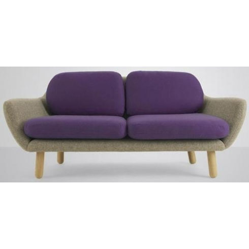 Thumbnail: Cafe 50 Sofa Purple