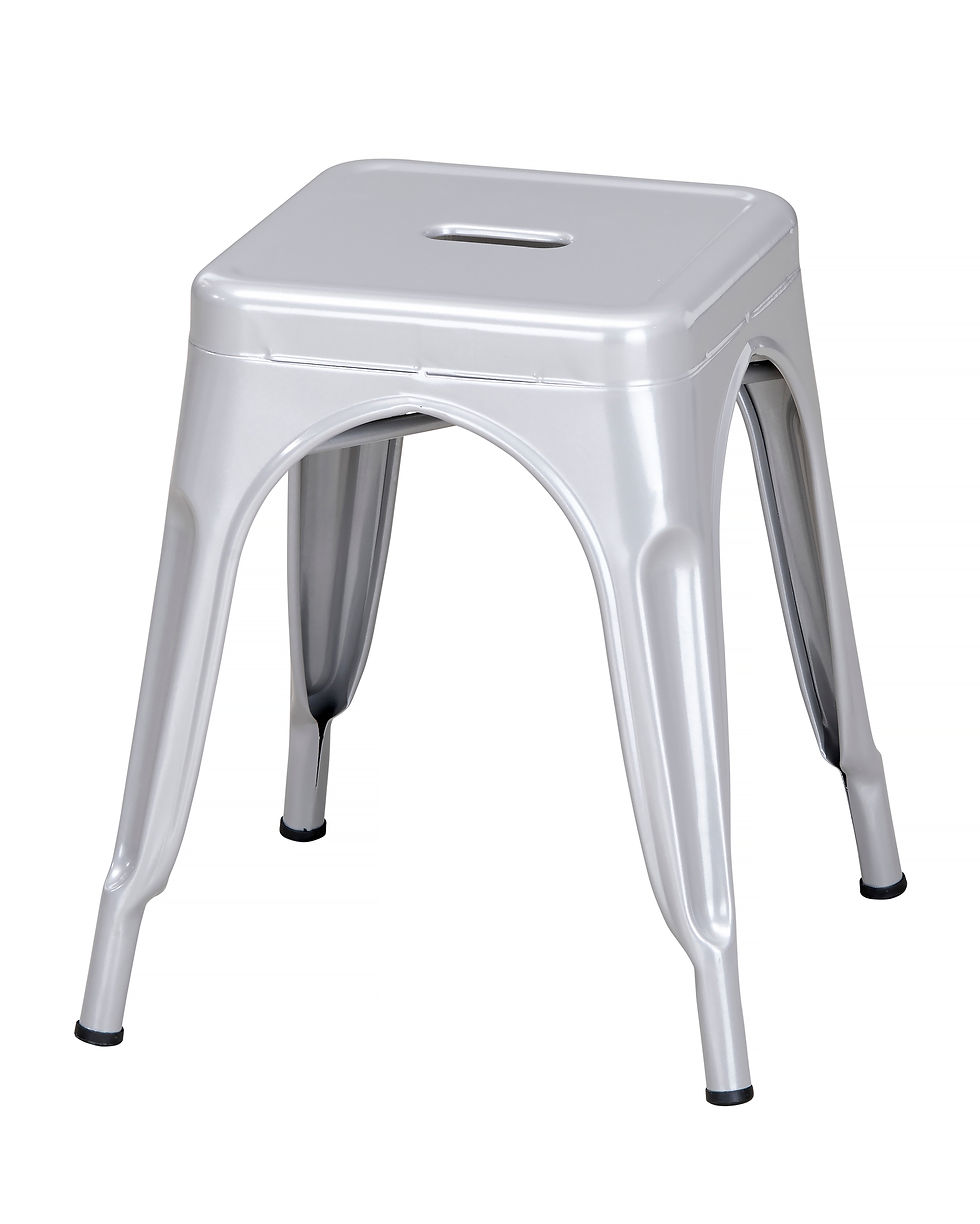 Thumbnail: Salt Lake Stool Low Grey