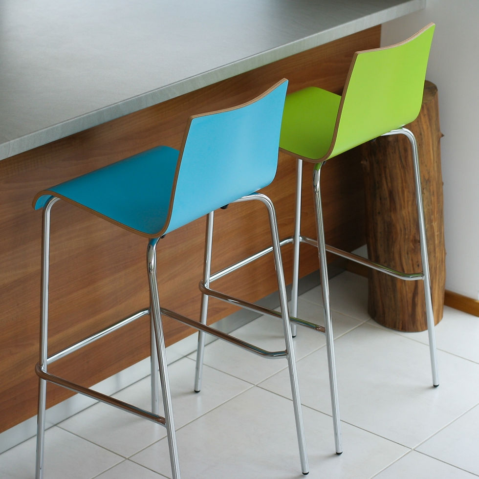 Thumbnail: Italia Stool Blue And Green
