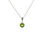 Thumbnail: Peridot and silver pendent 
