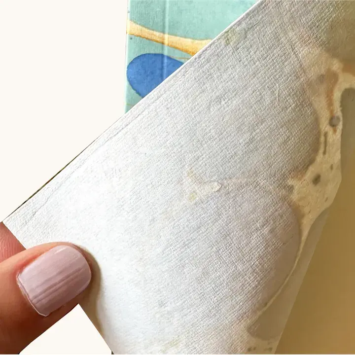 Thumbnail: Hand Marbled Notebook