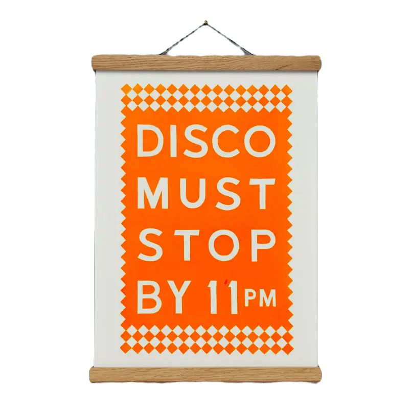 Disco Print by James Brown