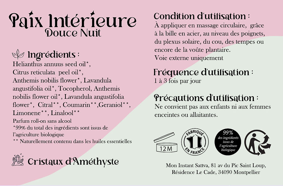 Miniature : Paix intérieure - Douce nuit