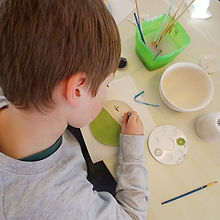 Workshop keramiek voor kinderen.