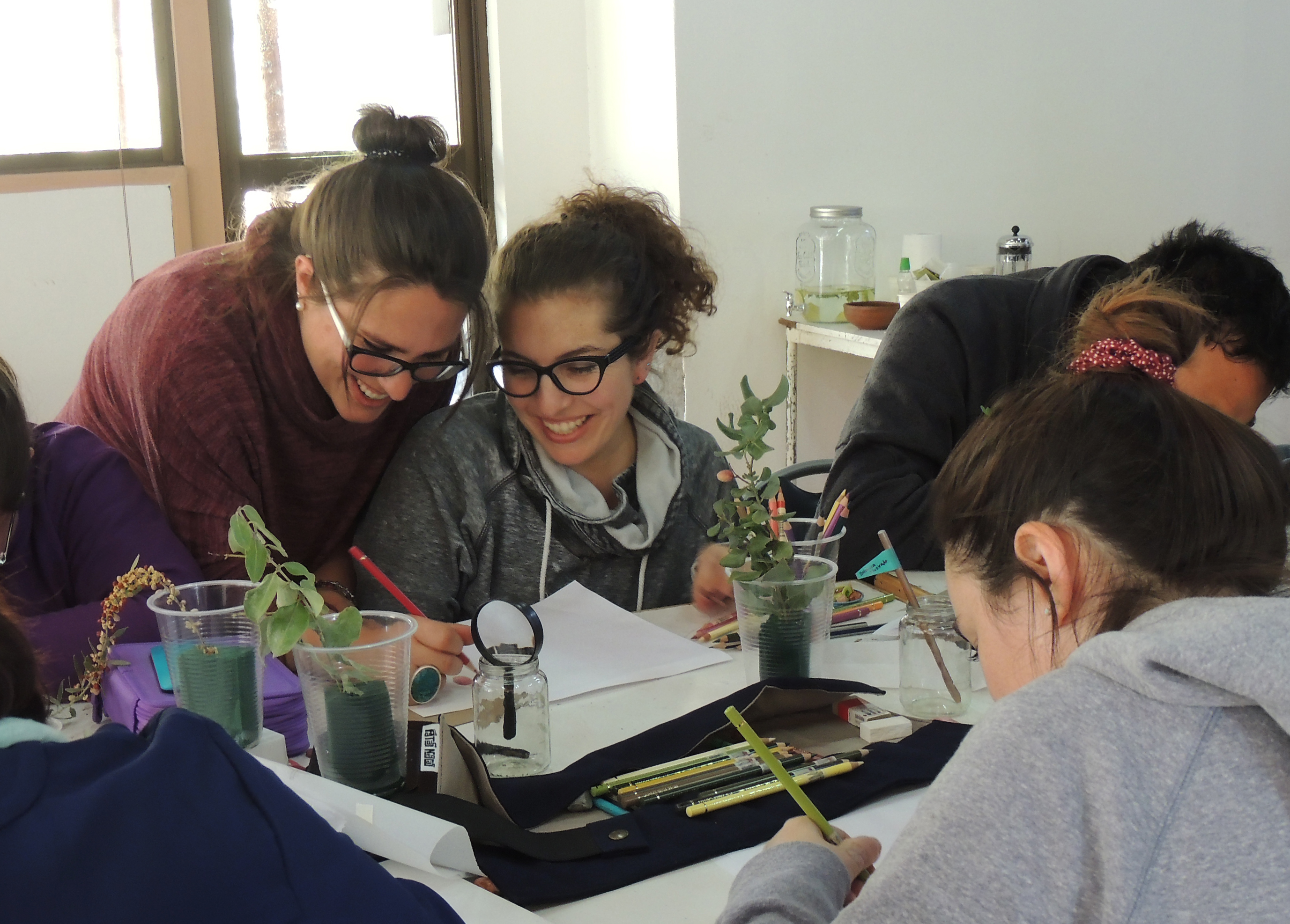 Taller Botanica ilustrada Bosque Stgo-abril17-428