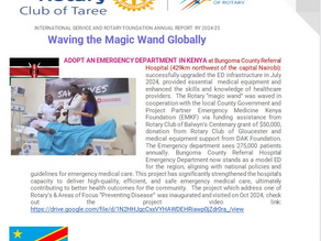 Waving the Magic Wand Globally