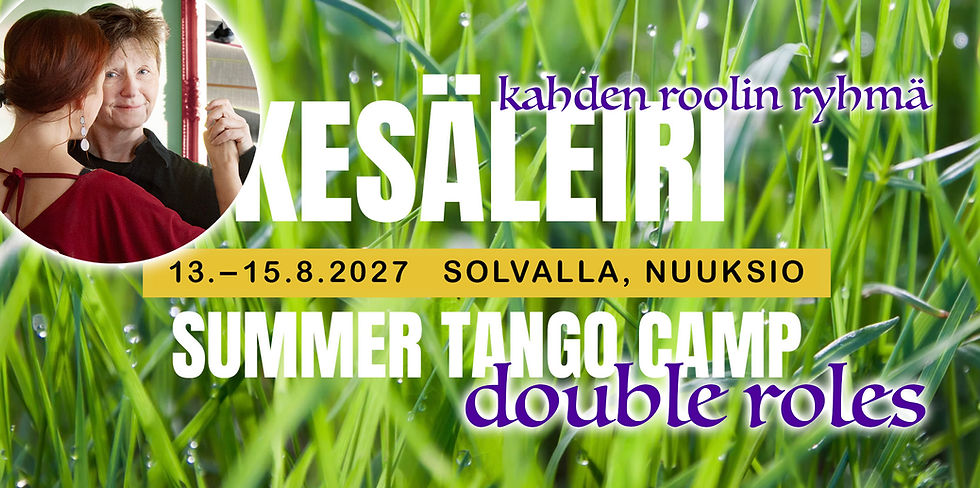 Double role group at AdT Summer Tango Camp 7–9 August