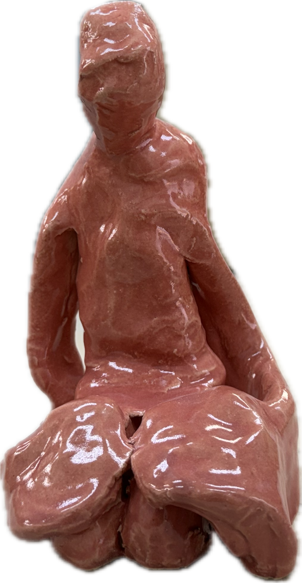 陶芸作品「後悔と懺悔」