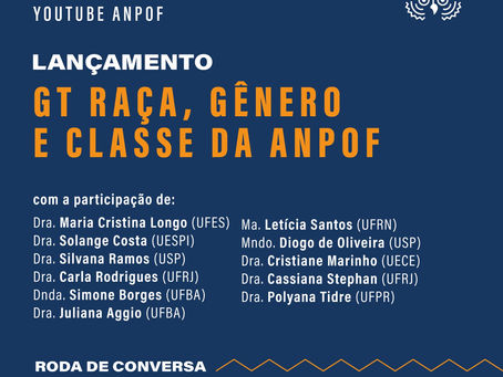 GT Raça, Gênero e Classe da ANPOF