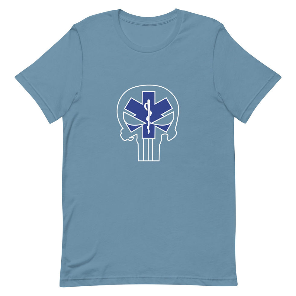 Thumbnail: EMS Skull Short Sleeve Unisex T-Shirt 