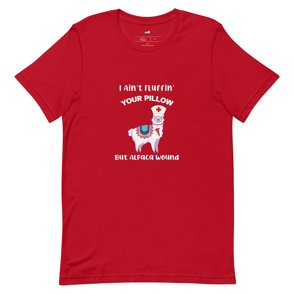 Thumbnail: I Ain't Fluffin Your Pillow Short-Sleeve Unisex T-Shirt 