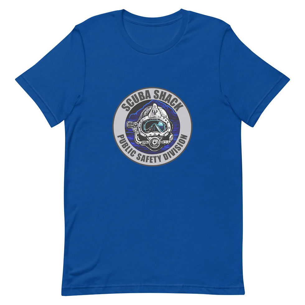 Thumbnail: Scuba Shack Dive Team Sleeve Unisex T-Shirt 