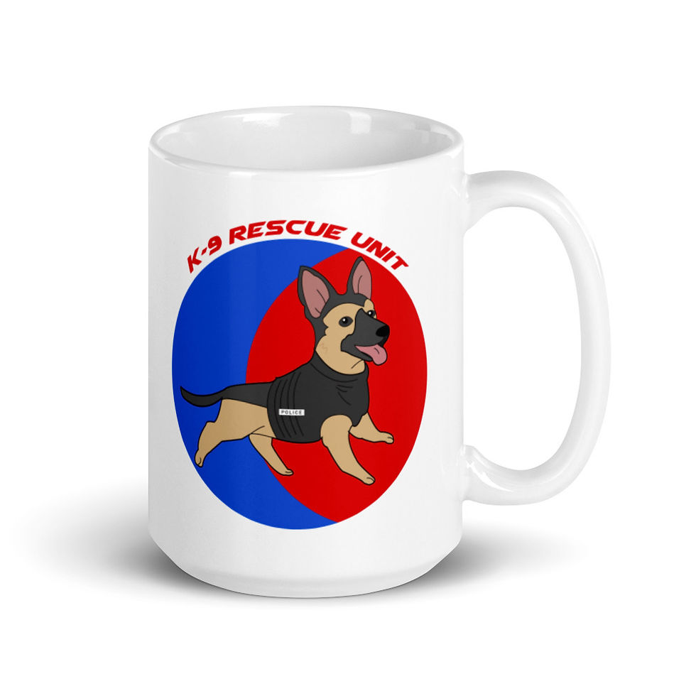 Thumbnail: K-9 Rescue Unit Glossy Mug