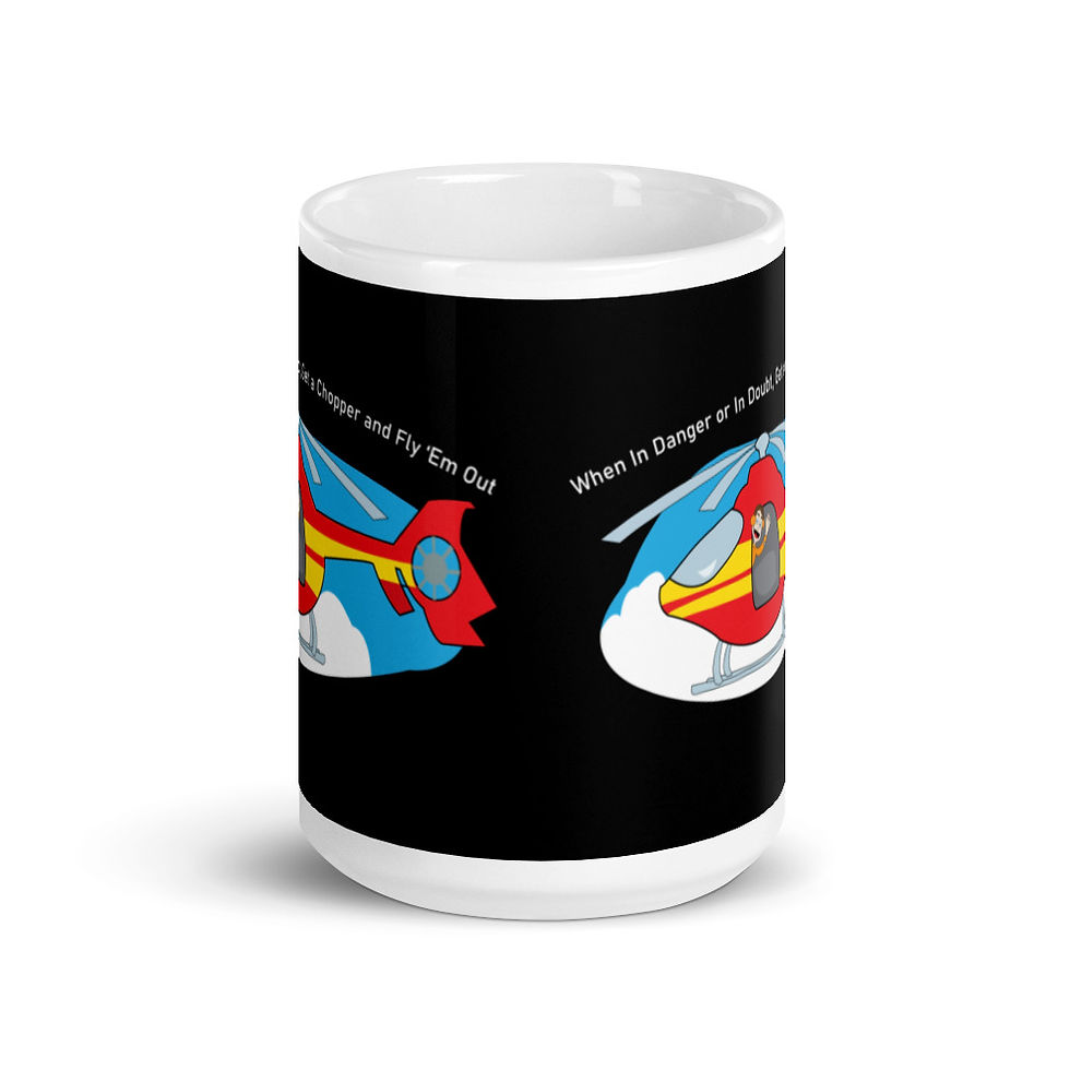 Thumbnail: When In Danger Or In Doubt Glossy Mug