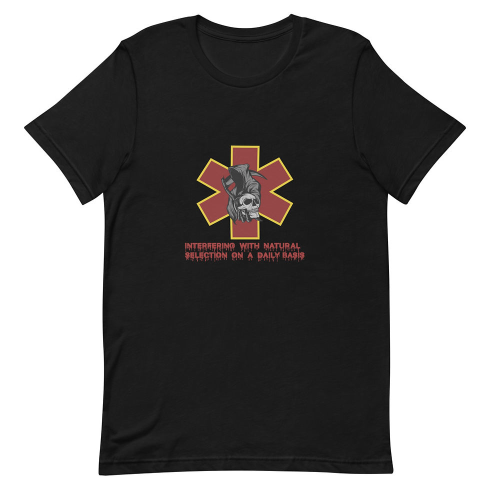 Thumbnail: Interfering With Natural Selection Short-Sleeve Unisex T-Shirt 