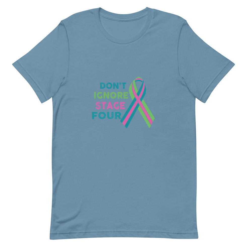 Thumbnail: Don't Ignore Stage Four Short Sleeve Unisex T-Shirt 