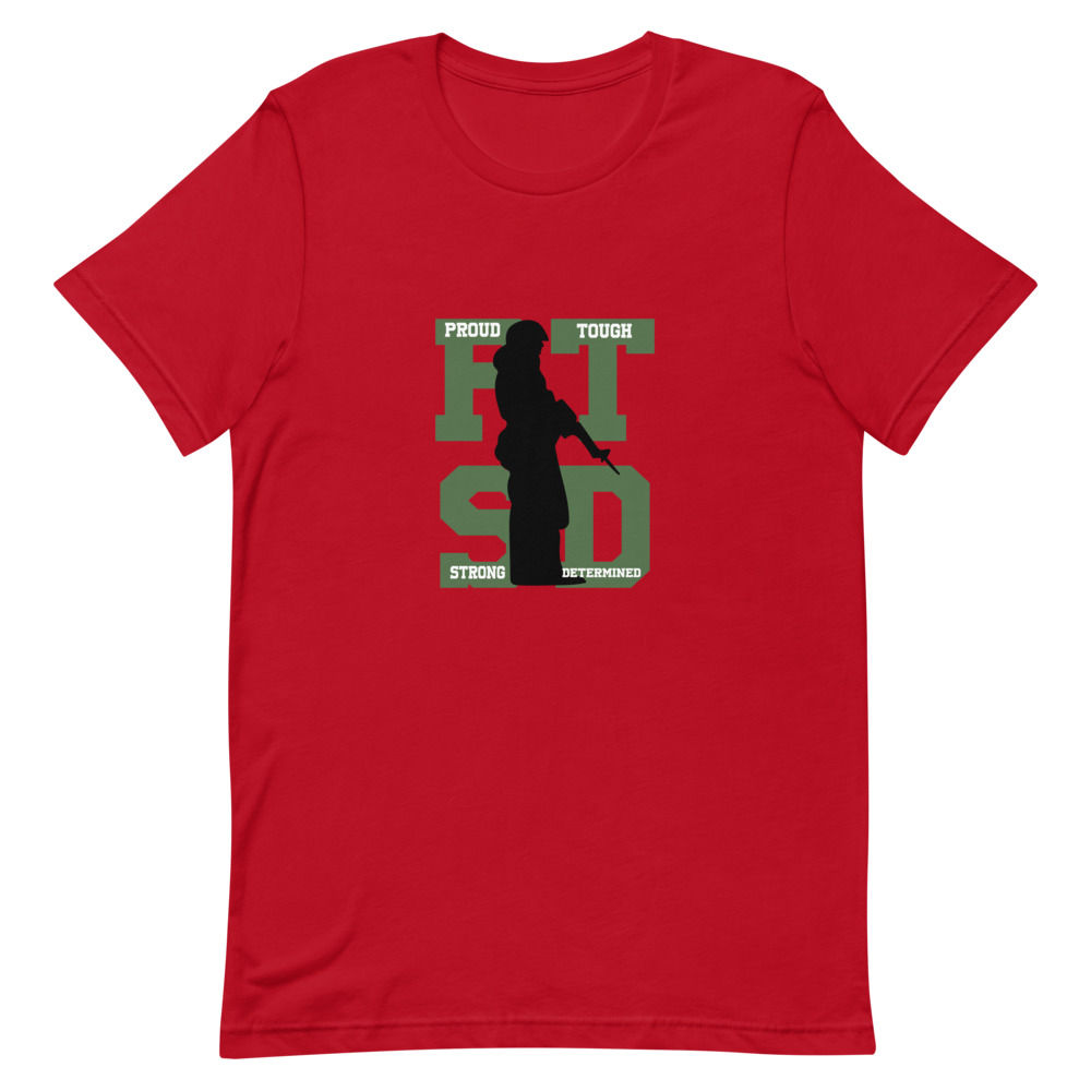 PTSD Short Sleeve Unisex T-Shirt 