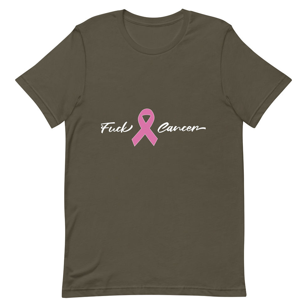 Thumbnail: F*CK Cancer Short Sleeve Unisex T-Shirt 