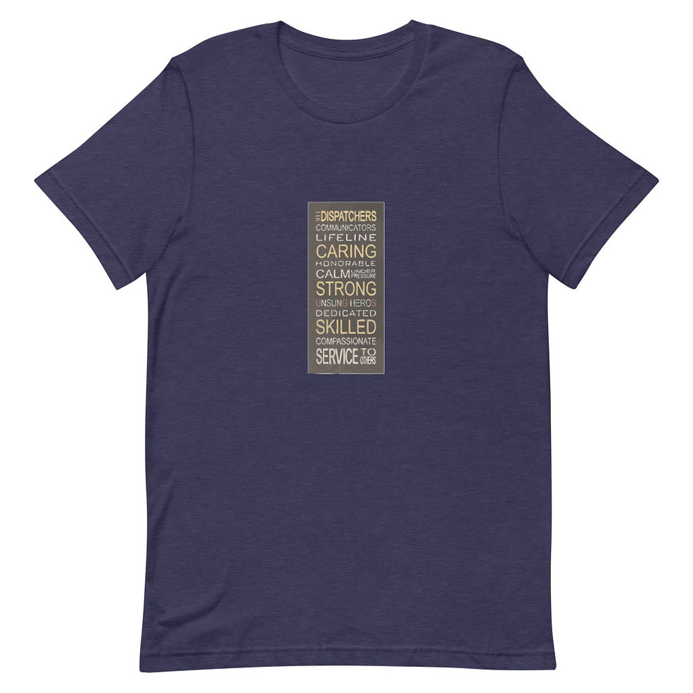 Thumbnail: Dispatchers Short Sleeve Unisex T-Shirt 