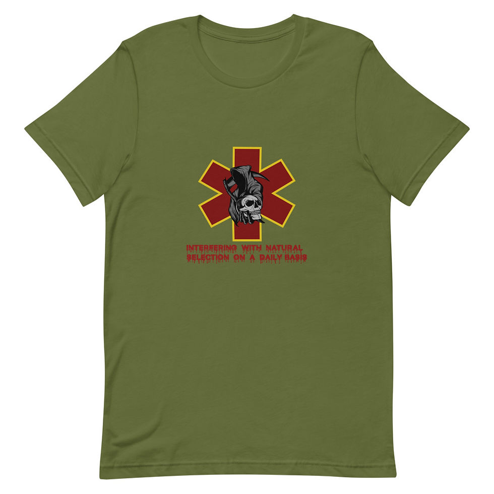 Thumbnail: Interfering With Natural Selection Short-Sleeve Unisex T-Shirt 