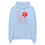 Thumbnail: RED Love Star of Life unisex fleece hoodie