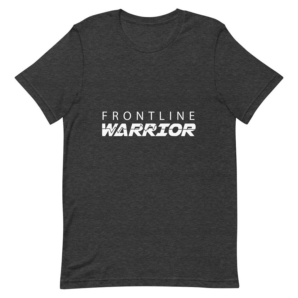 Thumbnail: Frontline Warrior Short Sleeve Unisex T-Shirt 