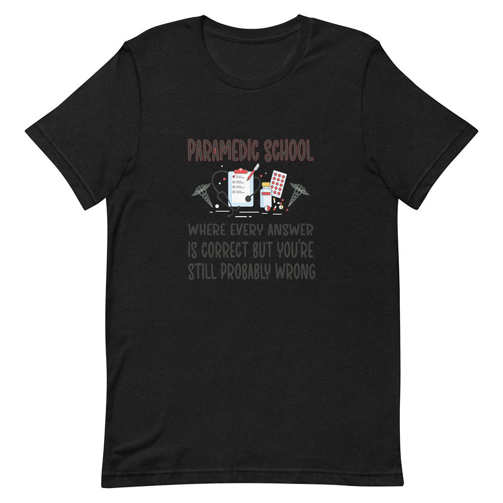 Thumbnail: Paramedic School Short Sleeve Unisex T-Shirt 