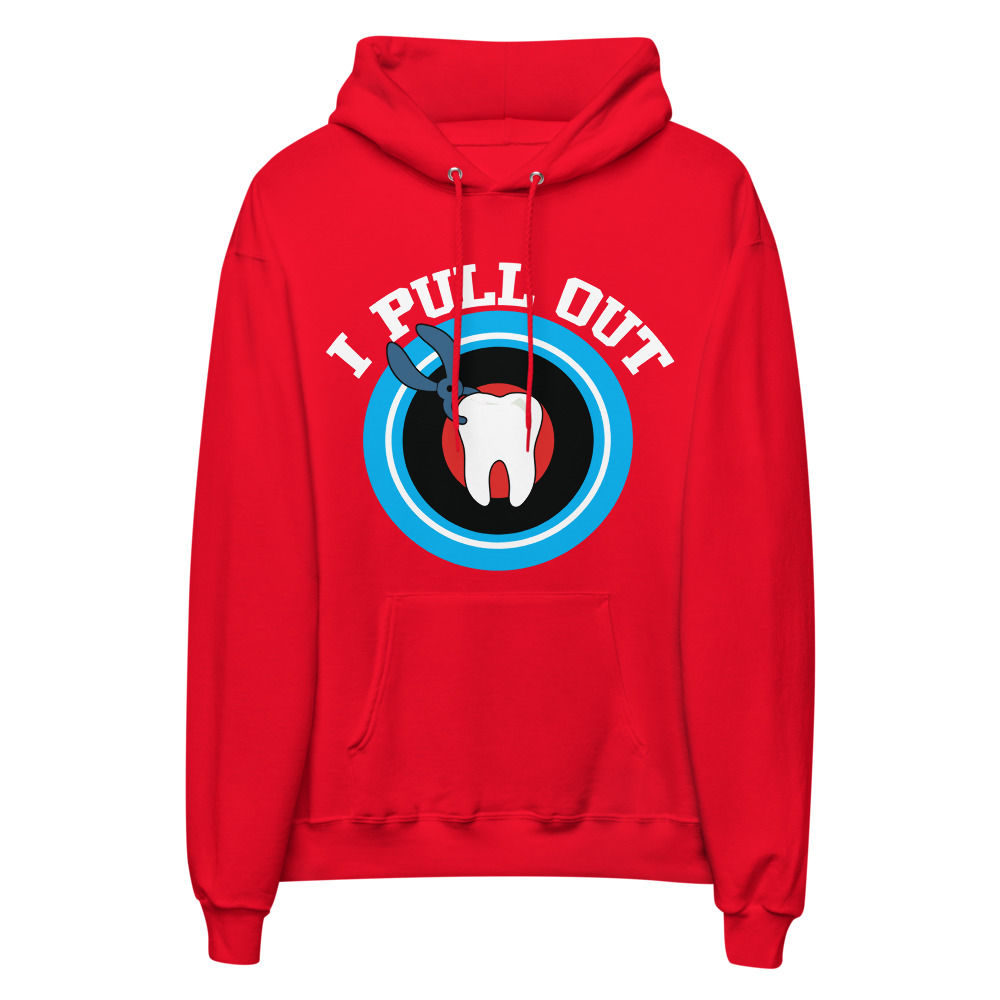 I Pulled Out Tooth Unisex fleece hoodie