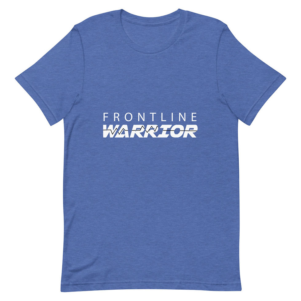 Thumbnail: Frontline Warrior Short Sleeve Unisex T-Shirt 