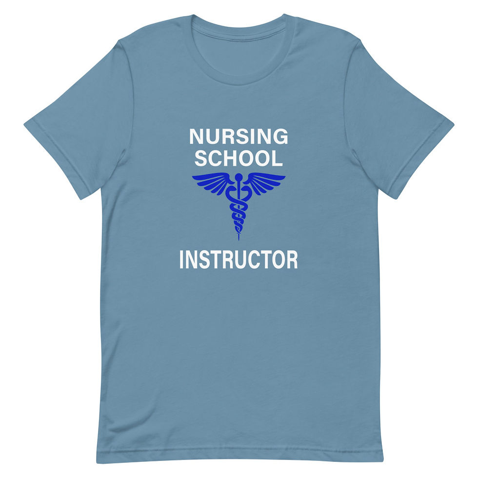 Thumbnail: Nursing School Instructor Short Sleeve Unisex T-Shirt 
