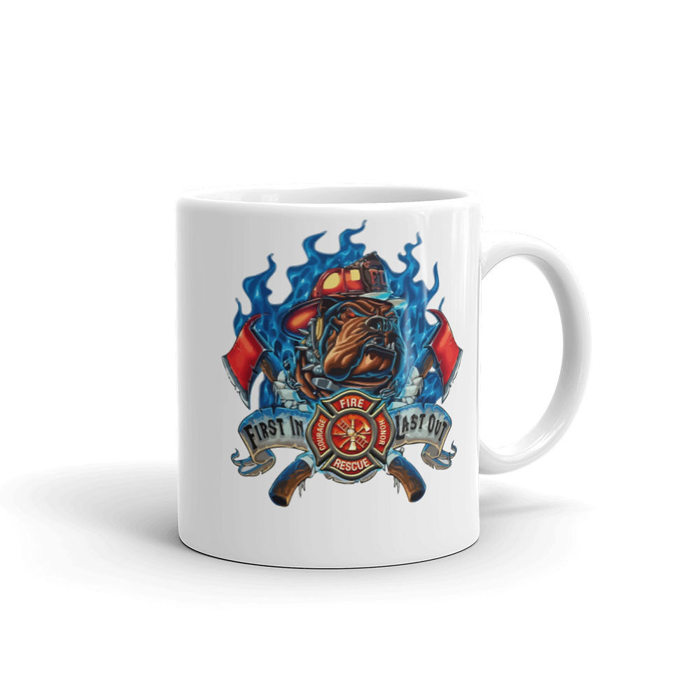 Thumbnail: First In Last Out Glossy Mug