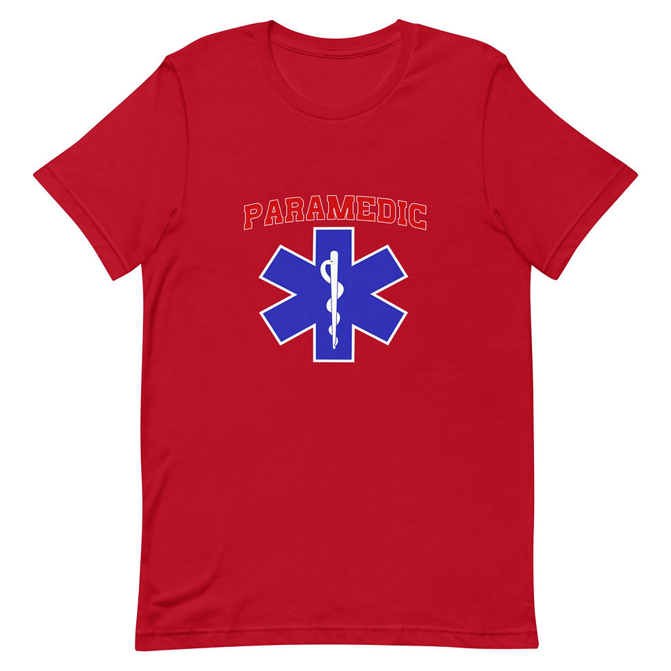 Thumbnail: Paramedic Short Sleeve Unisex T-Shirt 